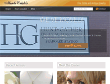 Tablet Screenshot of montecristosjewelry.com